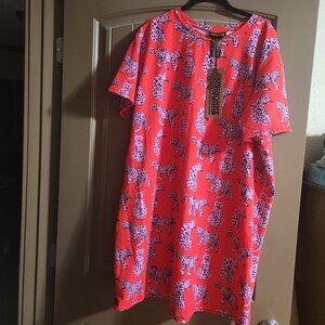 Nooworks Tee dress Sondler Cat XXL New with tags